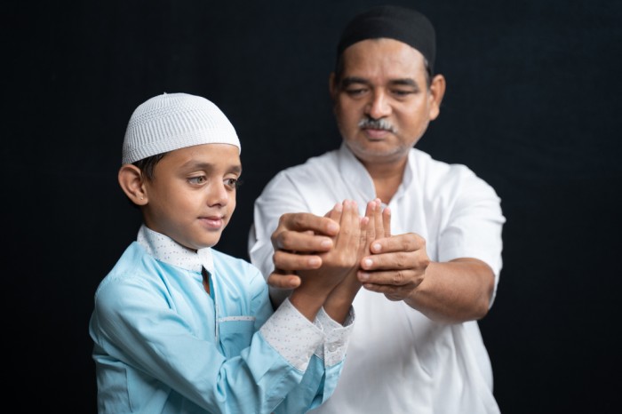 Teaching Child to Perform Salah