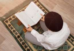Small Boy Reciting Quran